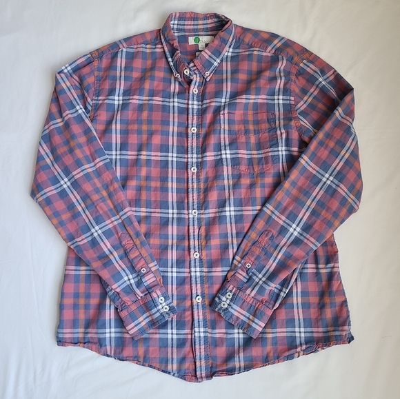 SALE!! Boden Regular Fit Plaid Button Down Shirt - Picture 1 of 3